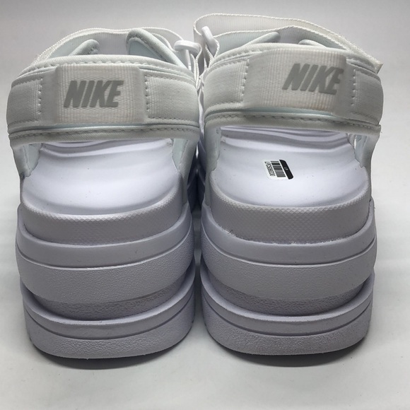 Women’s Nike Icon Classic sandal NA White DH0224-100 USED R mark inside size 9 - Picture 4 of 13